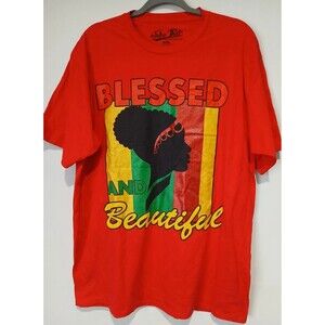 Take That. Blessed And Beautiful T-Shirt. Multicolor. Women Size 3XL.